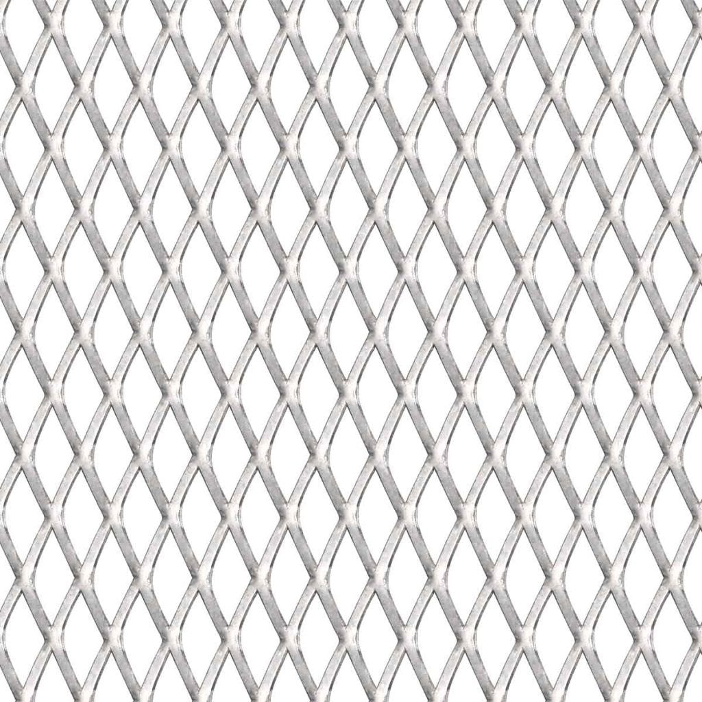 Festnight Gittermatte Drahtgitter Streckmetall Edelstahl 50×50 cm 30×17×2,5 mm, 50×50 cm 30×17×2,5 m