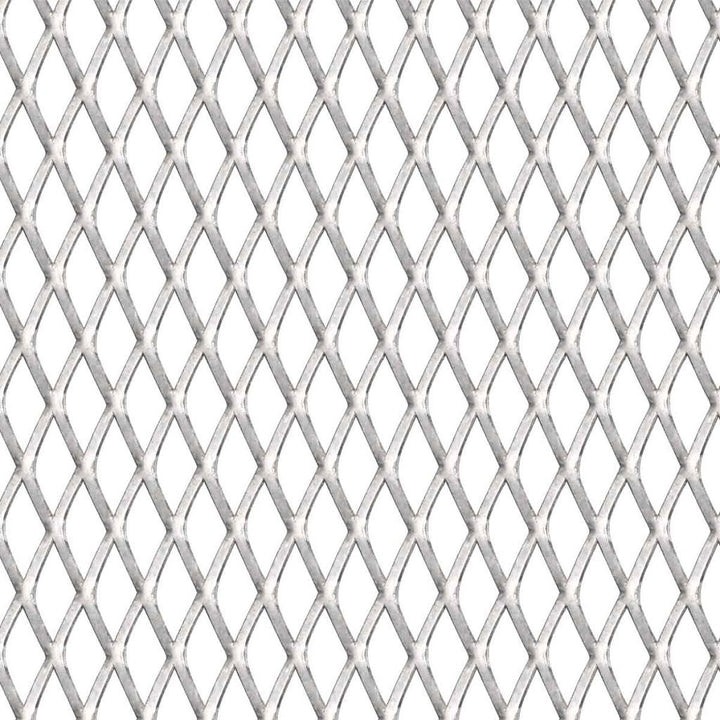 Festnight Gittermatte Drahtgitter Streckmetall Edelstahl 50×50 cm 30×17×2,5 mm, 50×50 cm 30×17×2,5 m