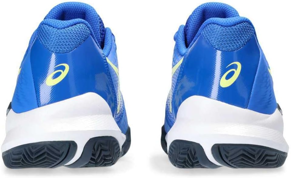 ASICS Challenger 14 Padel Mann Padel-Schuhe Weiss Schwarz 47 EU Illusion Blue Glow Yellow, 47 EU Ill