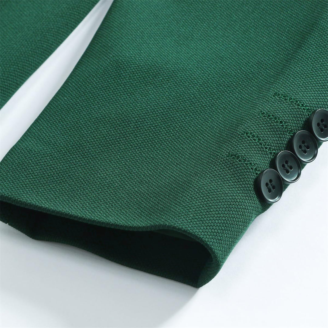 Allthemen Herren Anzug Stretch 2 Teilig Herrenanzug Slim Fit Business Hochzeitsanzug 1 Knopf für Män