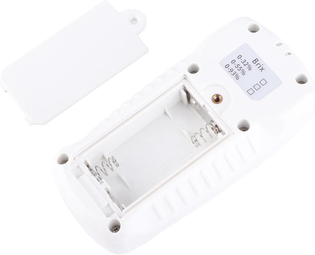 Brix Meter, 0-55% 3 Datas Display HD Backlight Display Refraktometer Brix Digital für Saft zur Messu