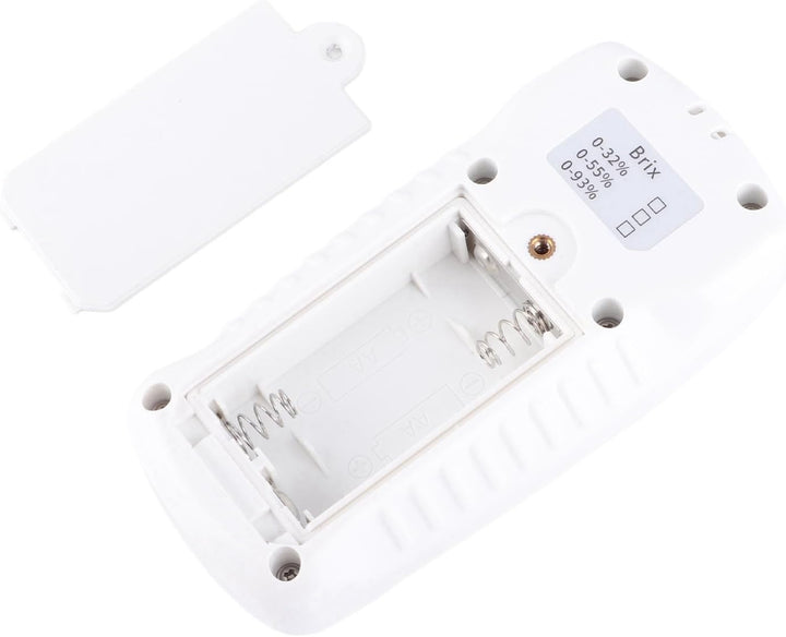 Brix Meter, 0-55% 3 Datas Display HD Backlight Display Refraktometer Brix Digital für Saft zur Messu