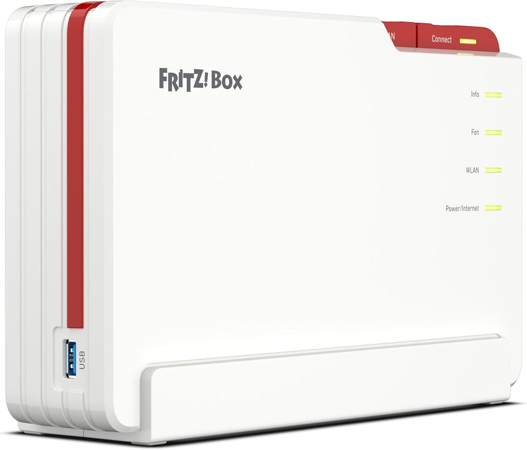 Fritz! AVM Box 5690 Pro, Premium Modem Router WLAN 7 Tri-Band (2.4GHz, 5GHz, 6GHz) bis zu 18.500 Mbi