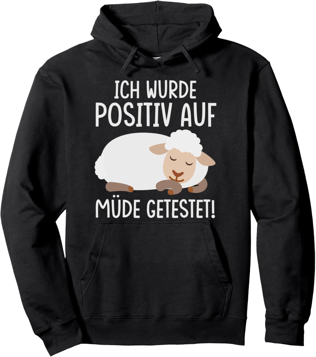 Schaf Schlaf Pyjama Pullover Hoodie