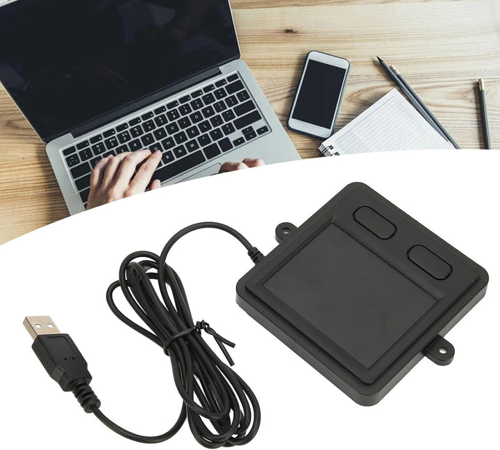 Annadue Kabelgebundenes USB Touchpad, TP-03 Touchpad Maus für Windows, 2 Tasten Design, Eingebettete