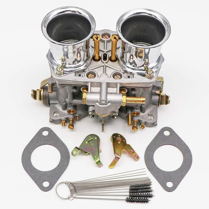 Dokili Vergaser mit Air Horn Ersatz für Weber 40 IDF 40mm BUG Beetle VW Fiat Prosche Solex Dellorto