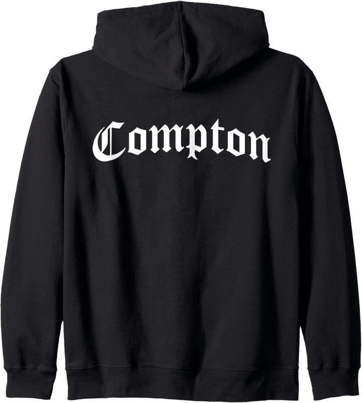 Compton, Kalifornien Gangsta-Rap-Grafik Kapuzenjacke