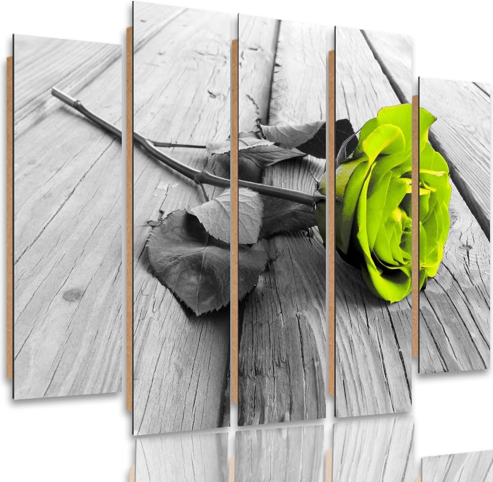 Feeby. Wandbild - 5 Teile - Deko Bilder, gedrucktes Bild, Deco Panel, Foto, Kunstdrucke, 5-Teilig, T