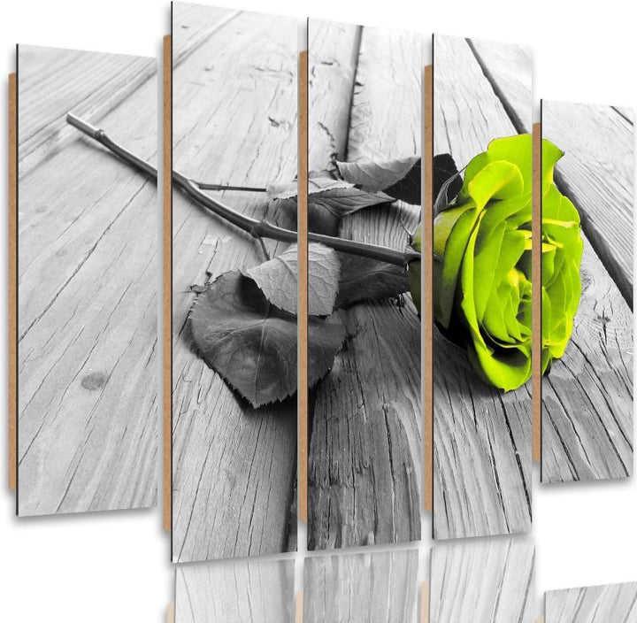 Feeby. Wandbild - 5 Teile - Deko Bilder, gedrucktes Bild, Deco Panel, Foto, Kunstdrucke, 5-Teilig, T