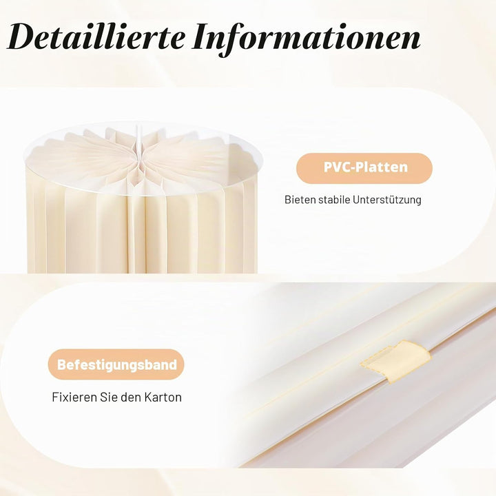 Hochzeit Karton Blumenständer Faltbarer Tafelaufsatz mit Acryldeckel Dekoration für Hochzeit Party G