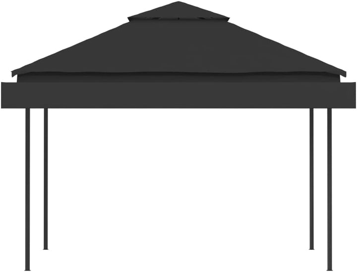 vidaXL Pavillon mit Doppelt Erweiterten Dächern Festzelt Partyzelt Gartenpavillon Gartenzelt Bierzel