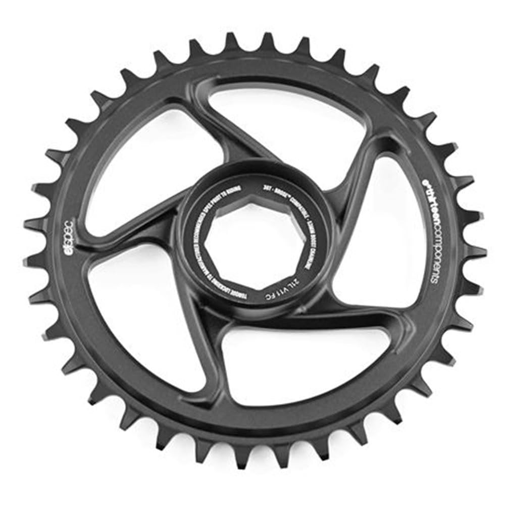 e*spec Direct Mount Kettenblatt – Aluminium – 34 Zähne – Brose S Mag – Schwarz