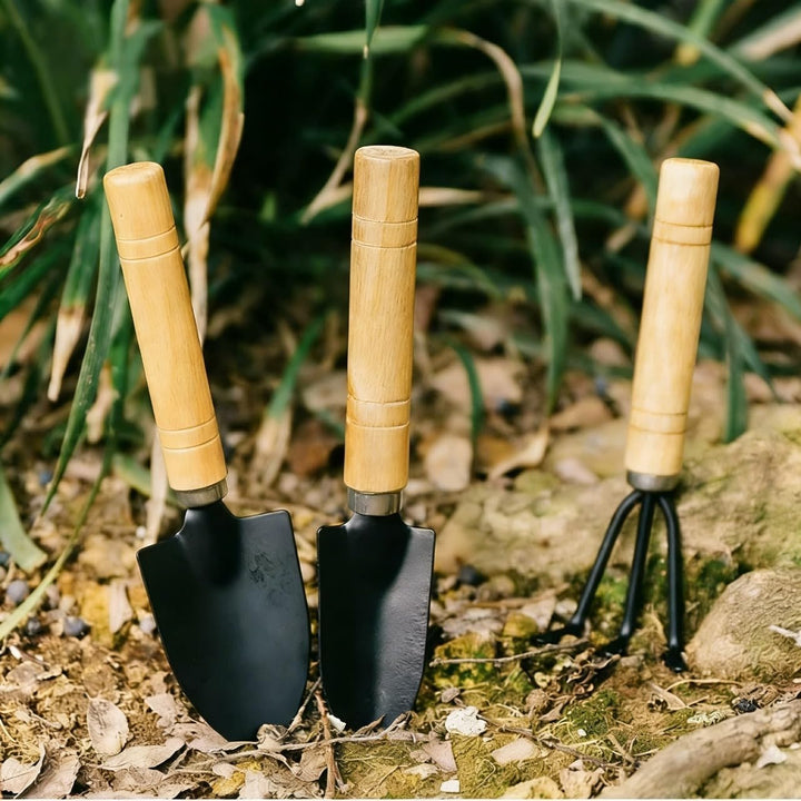 3 Stücke Mini Gartengeräte Set, Gartenschaufel Gartenwerkzeug Spaten Und Schaufel, Sukkulenten-Werkz