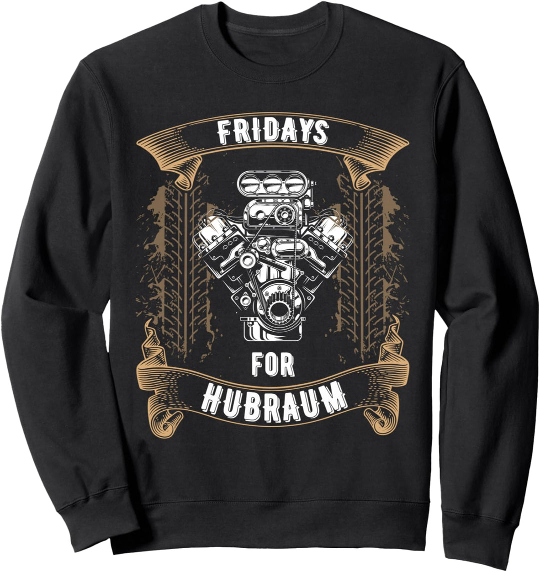Hubraum V8 Motor PIN Sweatshirt