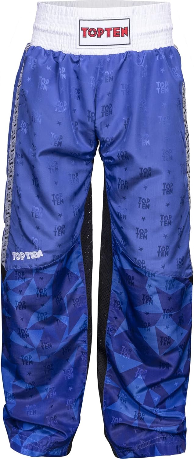 TOP TEN Kickboxhose „Prism“ M Blau, M Blau