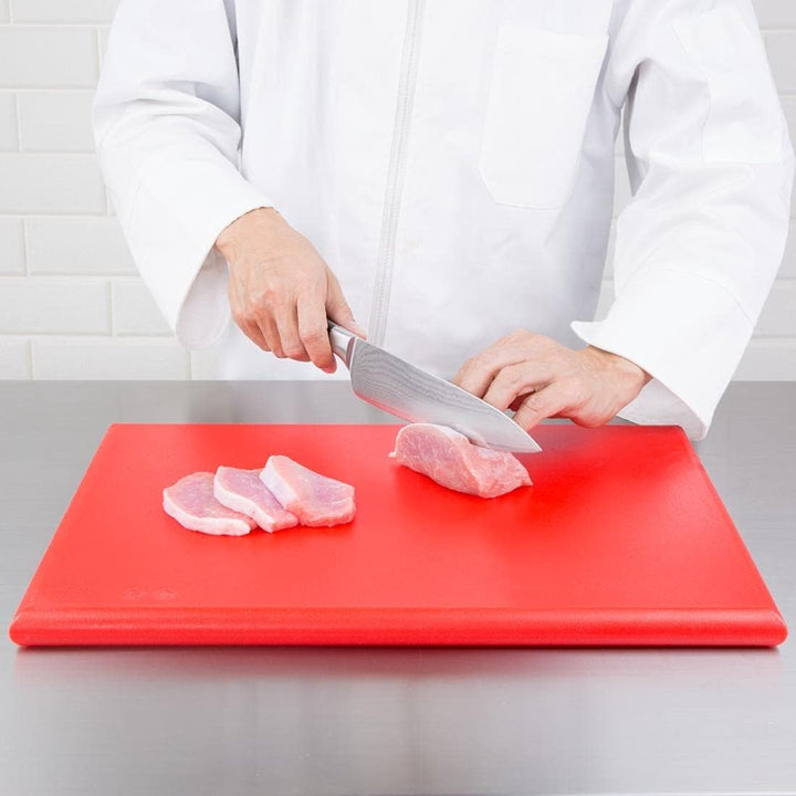 Hygiplas HDPE snijplank rood 450x300x25mm, Rood