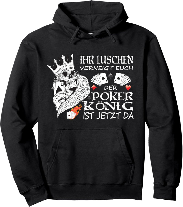 Kartenspiel Poker Zubehör - Pokerspieler Pullover Hoodie