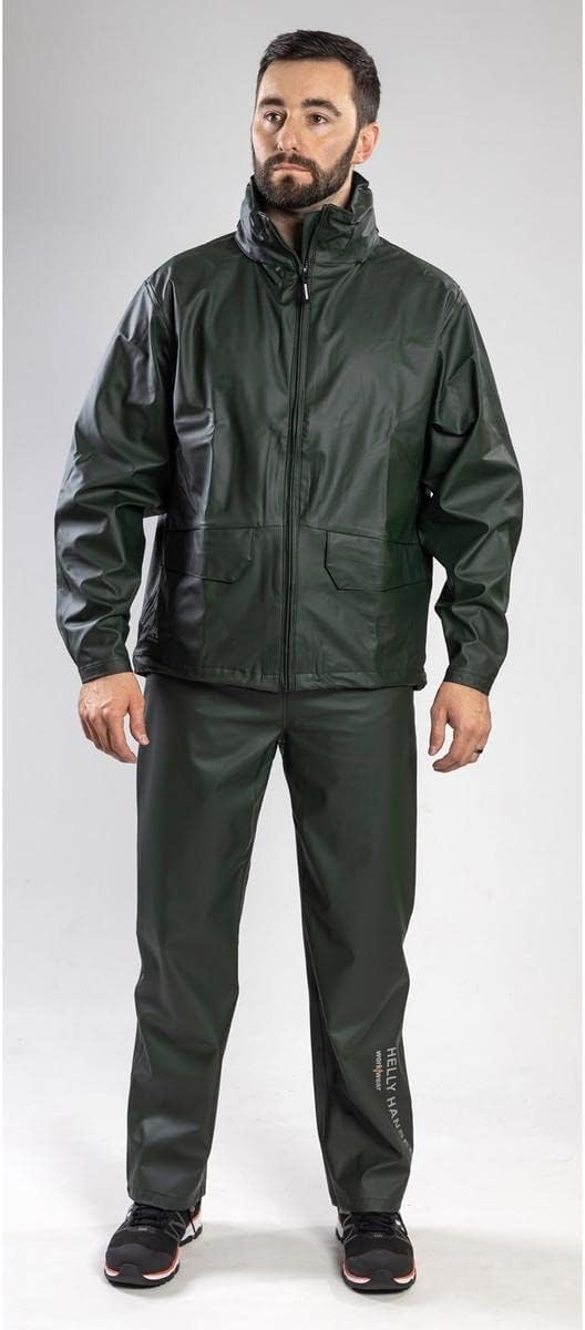 Helly Hansen Workwear Unisex 70180 Regenjacke VOSS wasserdicht Helly Hansen gr n M, Grün, M EU Grün