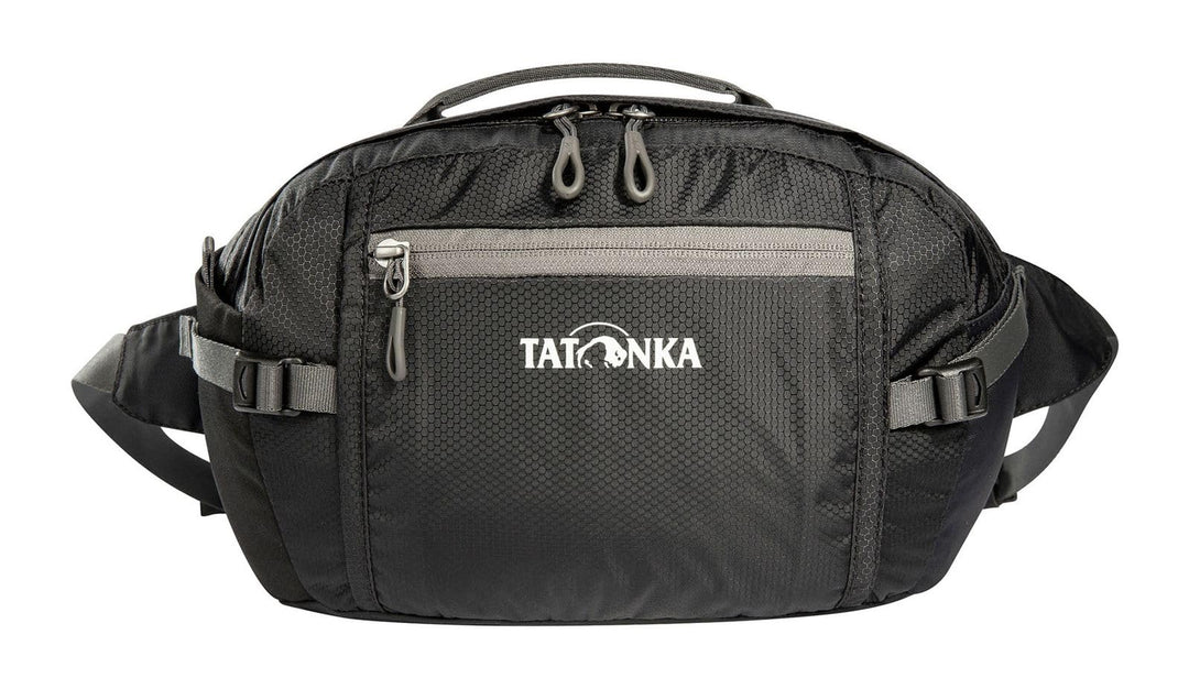 Tatonka Bauchtasche Hip Bag M - Grosse Hüfttasche mit Reissverschlussfach, elastischer Seitentasche