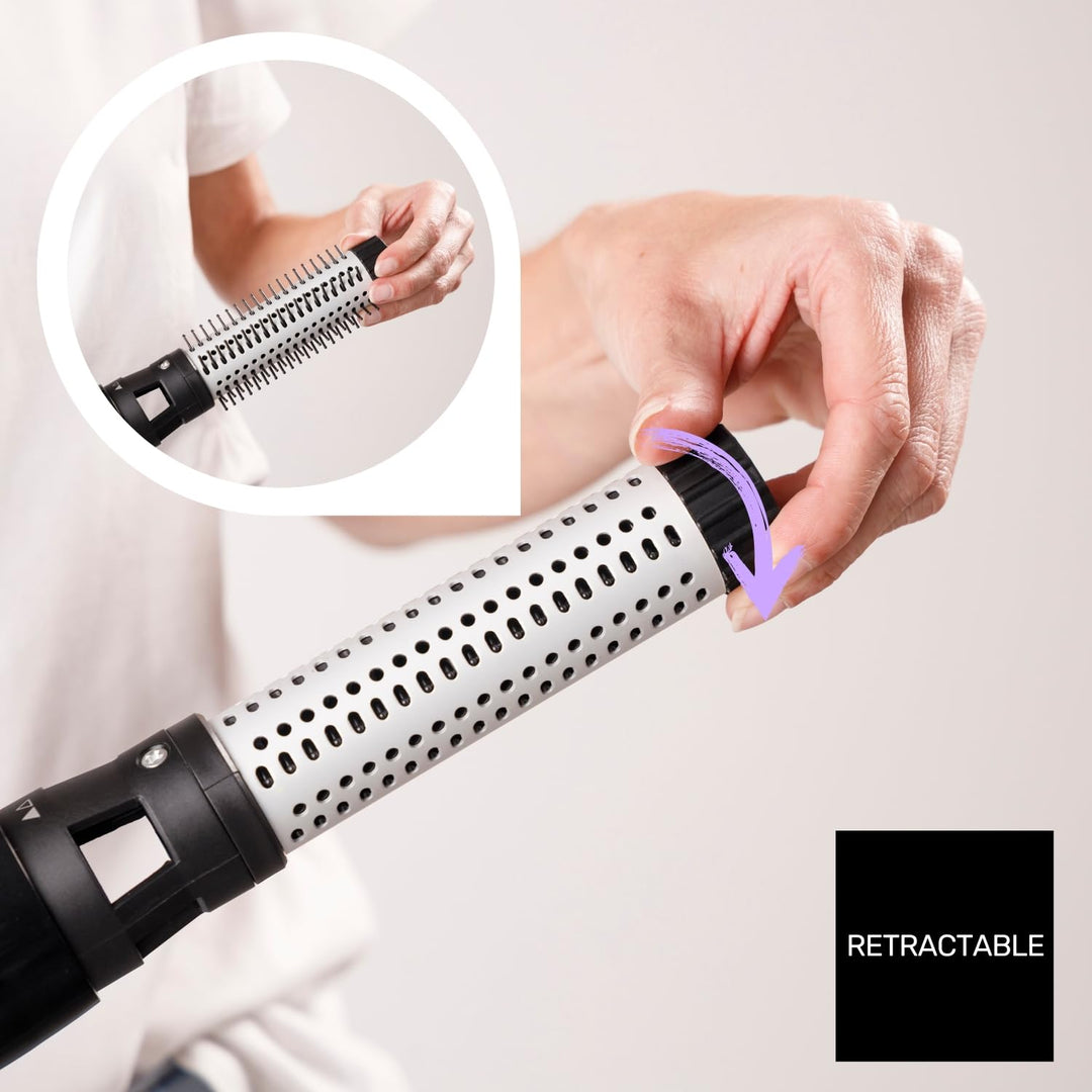 Taurus - Warmluftstyler Model Air 1200W | 360º Luftstrom-Technologie | 3 Geschwindigkeiten & Tempera