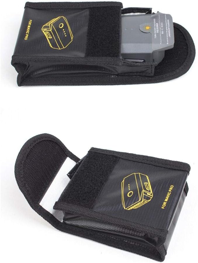 2x Lipo Batterie Akku Tasche Beutel Safe Bag Sicherheit Pouch Für DJI Mavic Pro