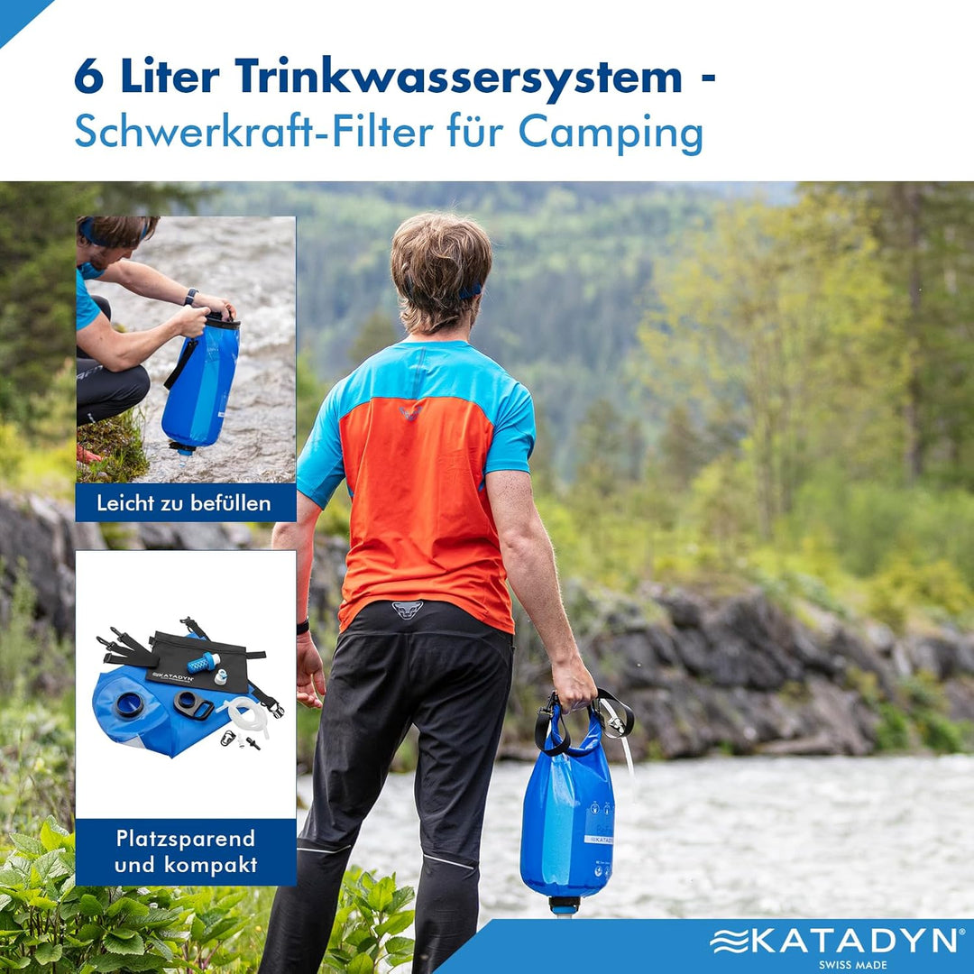 Katadyn BeFree Gravity Wasserfilter 6.0 Liter, 6.0 Liter