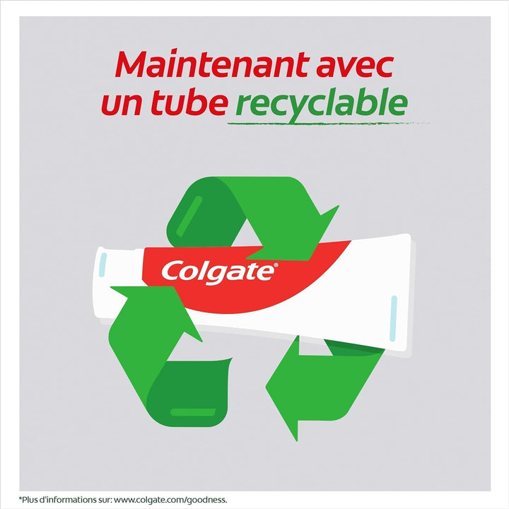Colgate Max White Optic Zahncreme 4x75 ml | Colgate Zahnpasta entfernt bis zu 100% der Oberflächenve