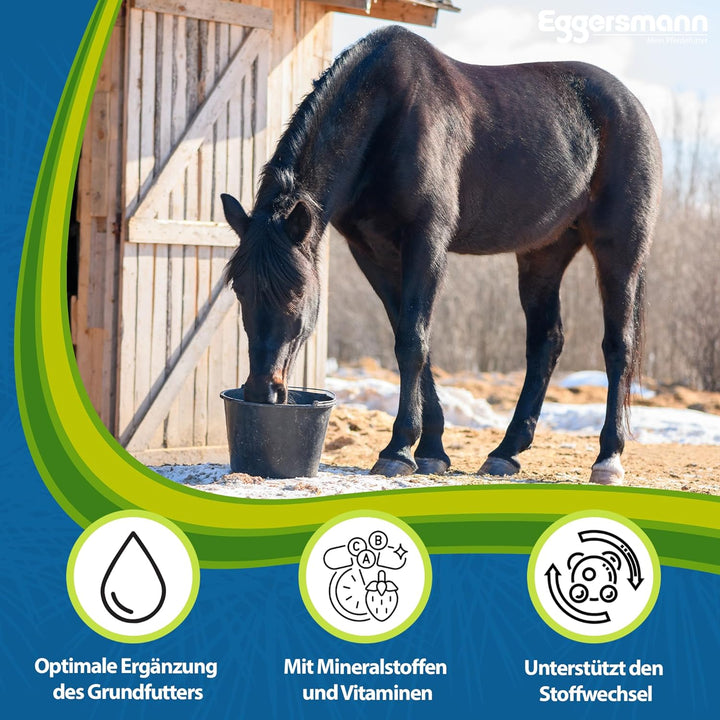 Eggersmann Horse Vital Plus – Mineralfuttermittel für Pferde Aller Art – Vitaminreiches Mineralfutte
