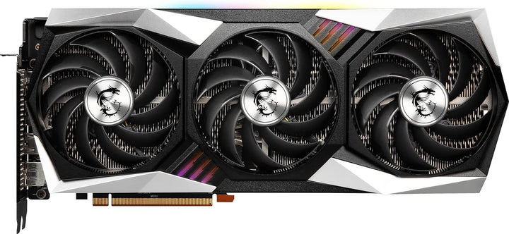 MSI Radeon RX 6750 XT GAMING X TRIO 12G Grafikkarte - AMD RX 6750 XT, GPU 2554/2623 MHz, 12000MB DDR