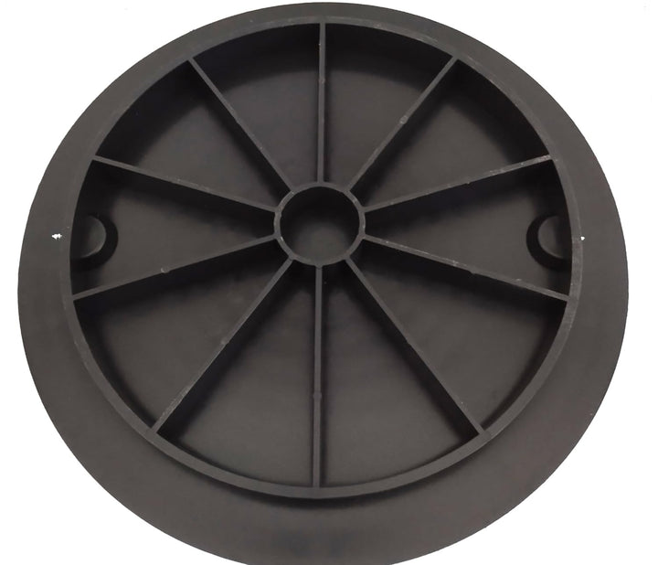 SP Drainageschacht DN315 DN400 mit Anschluss 2xDN110 Deckel Sickerschacht KG Schacht Kontrollschacht