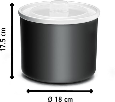 ROMMELSBACHER IB 05 Gefrierbehälter für IM 12 Eismaschine Kurt / praktischer Zweitbehälter mit abneh