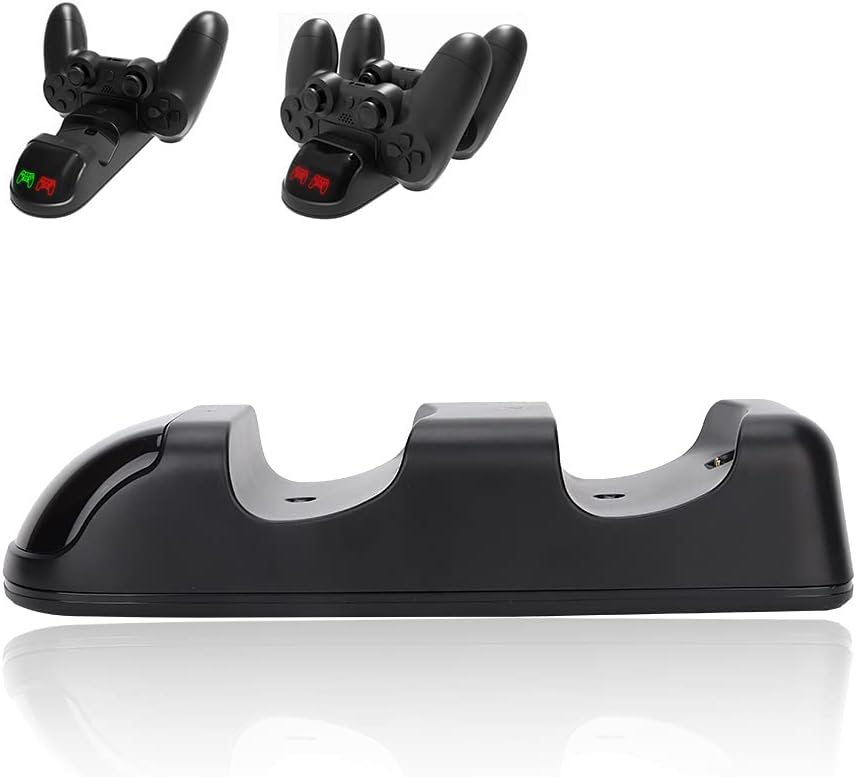 Cuifati 2-in-1-USB-Ladestation -Ladestation, Controller-Ladegerät, Control Gamepad USB-Port Dual-Lad