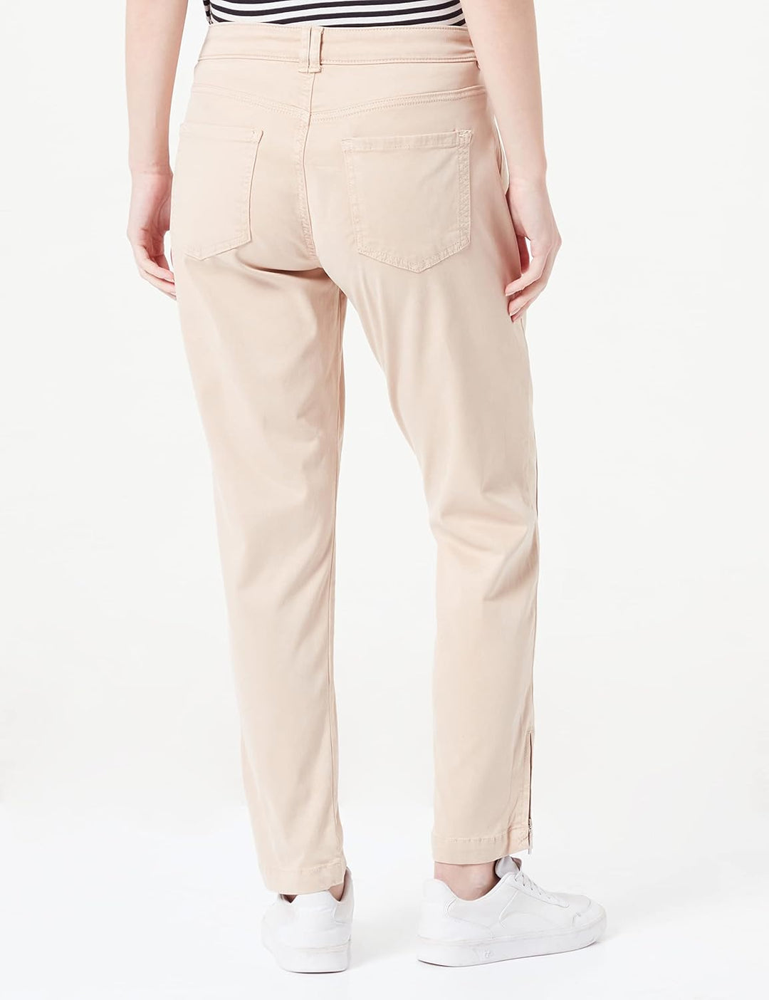 Comma Damen Freizeithose 36 Lang 8212 Sandfarben, 36 Lang 8212 Sandfarben