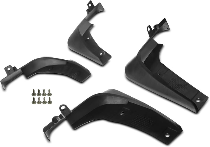 Frankberg 4x Spritzschutz Schmutzfänger Satz Vorne Hinten Kompatibel mit X3 F25 Alle Motoren 2010-20