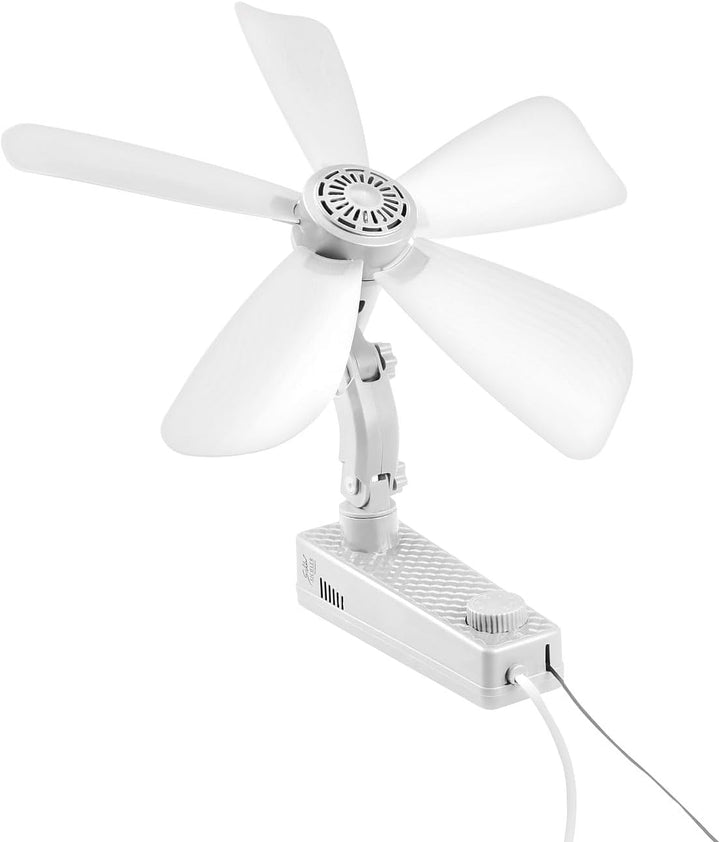 Sichler Haushaltsgeräte 3-Stufen-Ventilator: 2er Wand-Ventilator mit Oszillation,Ø 43 cm,20Watt,Neig