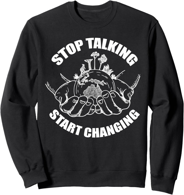 Klimawandel Klimaschutz Erderwärmung - Erde Planet Sweatshirt