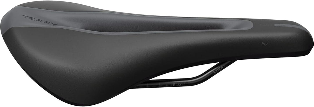 Terry Fahrradsattel Fly Exera Men in der Farbe Schwarz, Polsterung: Comfort Foam, Sitzbreite: 9cm -
