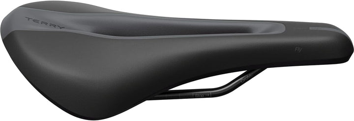 Terry Fahrradsattel Fly Exera Men in der Farbe Schwarz, Polsterung: Comfort Foam, Sitzbreite: 9cm -