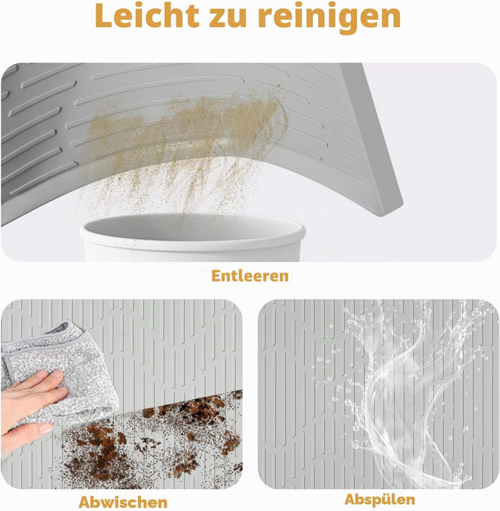 Weiche Silikon-Hasen-Bodenmatte für Kaninchenkäfige,40"x28" waschbar und wiederverwendbar Trainingsm