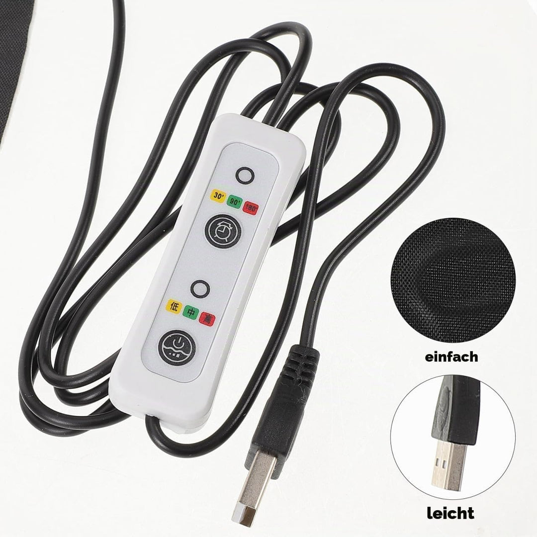 Happyyami Heizmatte Für Pflanzen Mit Digitalem Thermostat Energiesparende USB-Technologie Für Samenk