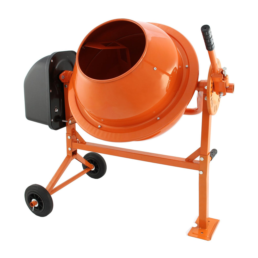 Elektrischer Betonmischer 70 Liter – Beton- & Mörtelmischer mit 250W Motor, kompakte Betonmischmasch