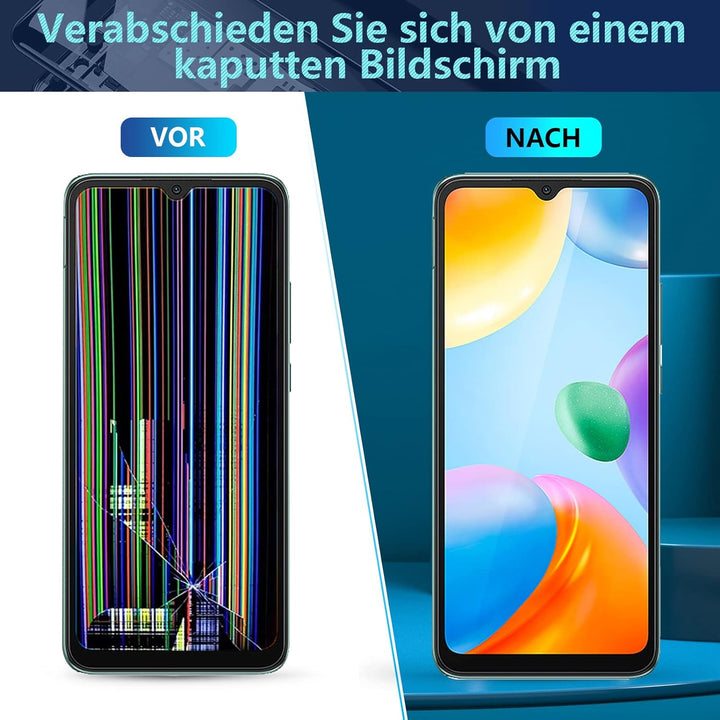 RongZy LCD Display für Xiaomi Redmi 10c 220333QBI 220333QAG Touchscreen und LCD Bildschirmersatz mit
