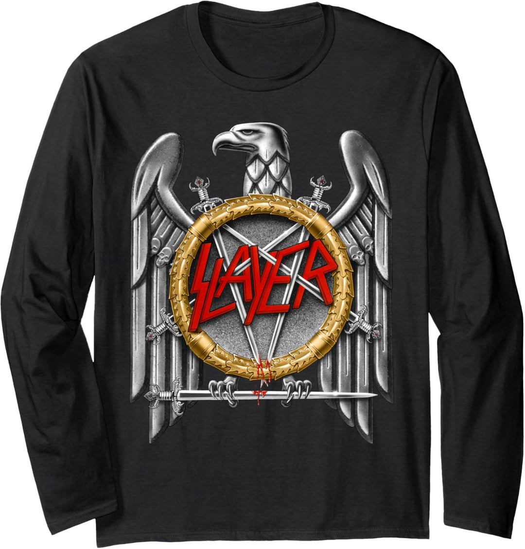 Slayer - Silver Eagle Langarmshirt
