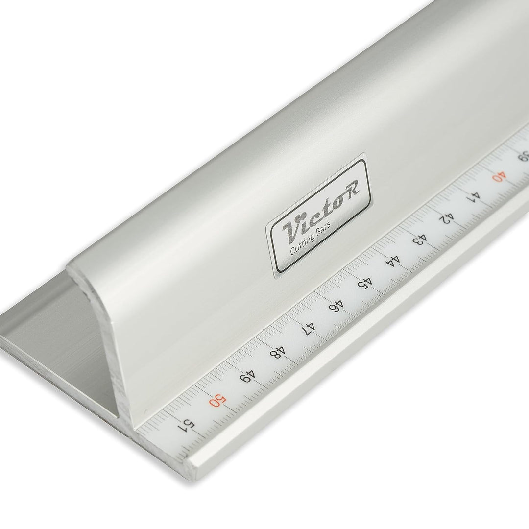 Victor Bar Schneidelineal aus Aluminium Profi-Ausführung rutschsicher