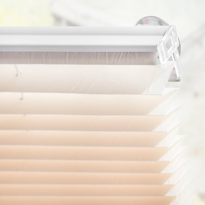 Lichtblick Dachfenster Plissee Haftfix, ohne Bohren, mit Saugnäpfen, für Veluxdachfenster, Fensterpl