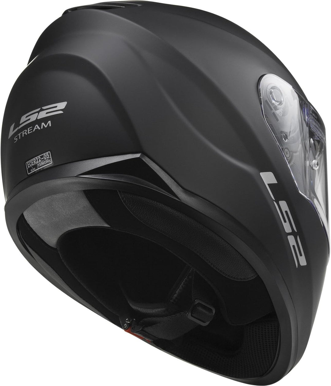 LS2 Motorradhelm STREAM EVO Mat, Schwarz mat, Grösse XS XS Schwarz mat, XS Schwarz mat