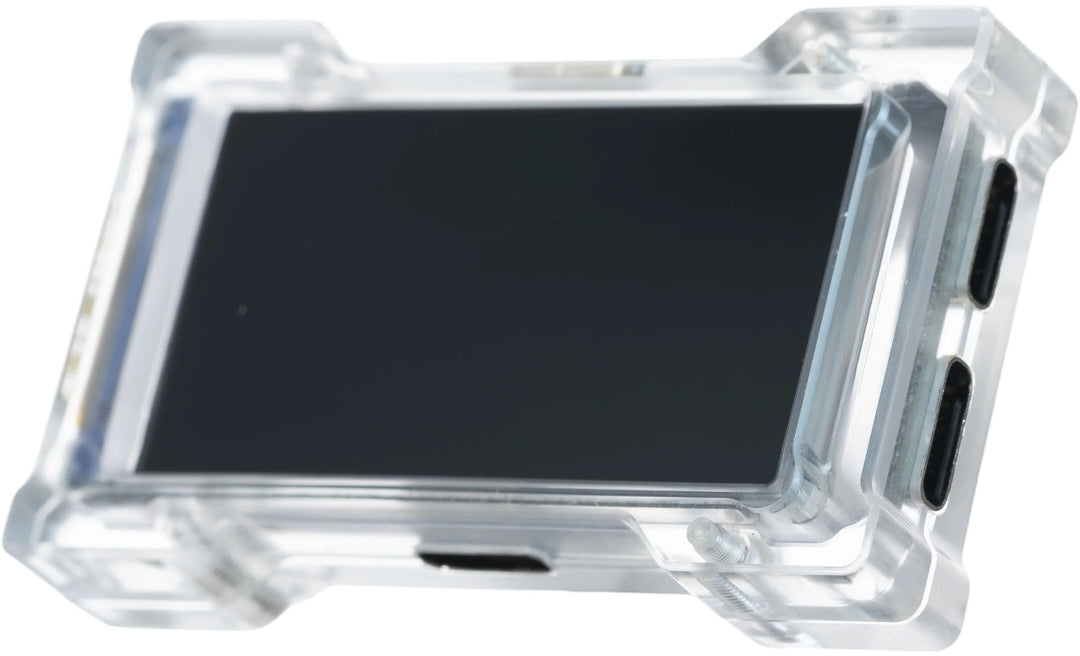 HM Lab ZNEO Gaming USB Hub mit 1,9 Zoll Display, USB 2.0 High-Speed, 2X USB-C & 1x USB-A, 5V Zusatzs