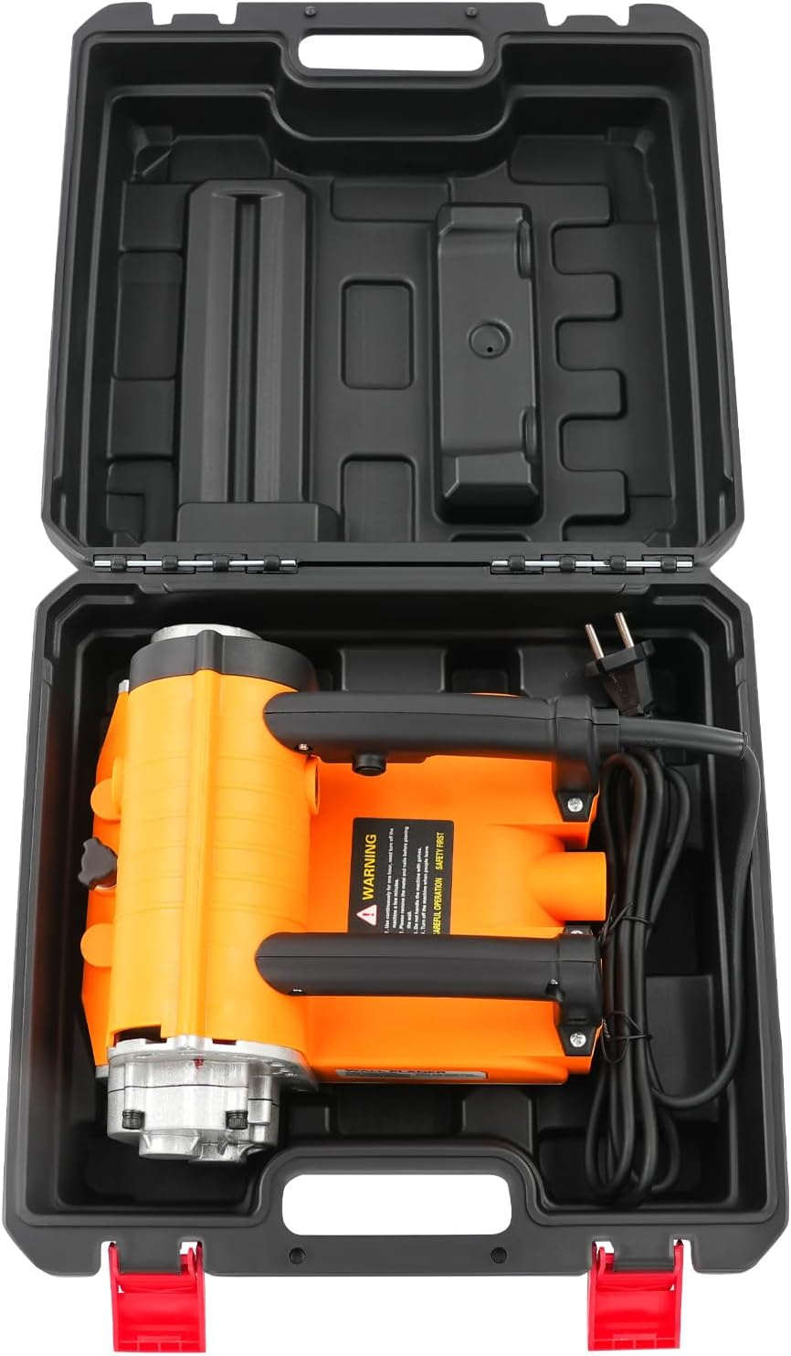 Betonfräse Elektrische Putzfräse 4580W Sanierungsfräse Lackfräse mit Seitenmesser & 2 Griffen, 15cm