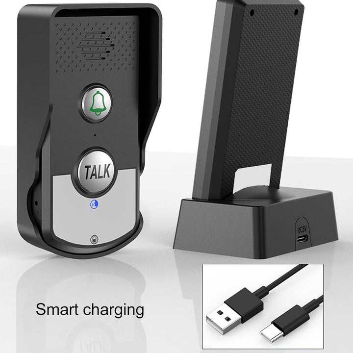 Drahtlose Stimme Intercom Türklingel Lange Abstand 3 Gang Einstellbare Sound Intercomunicador Stimme