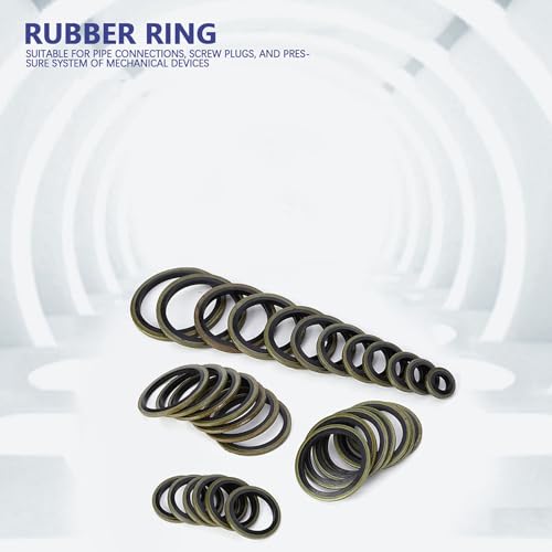 240 Stücke Gummi O-Ring Sortiment Kit für Isolationsdichtung Washer Dichtungen Klimaanlage Auto Auto
